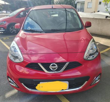 NISSAN MARCH 1.6 SV 16V FLEX 4P MANUAL NISSAN MARCH 1.6 SV 16V FLEX 4P MANUAL